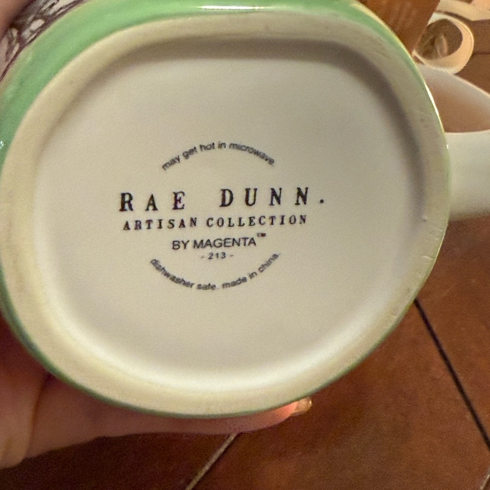 Rae Dunn White and Green Not in the Moo’d Mug NWT - Picture 5 of 5